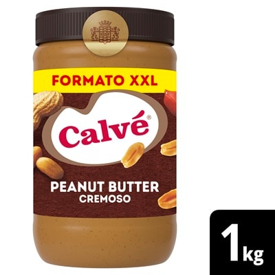Peanut Butter Calvé 1 Kg - Il Peanut Butter Calvè, ricco di proteine e fonte di fibre, ti permette di personalizzare e arricchire piatti dolci e salati, anche internazionali, con un gusto di tendenza.