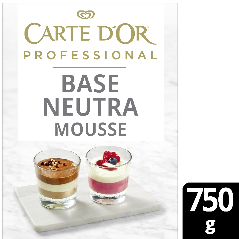 Carte D'Or Base Neutra Mousse - Carte D’Or Professional ti offre una gamma completa di Basi Neutre per coprire tutte le esigenze di pasticceria