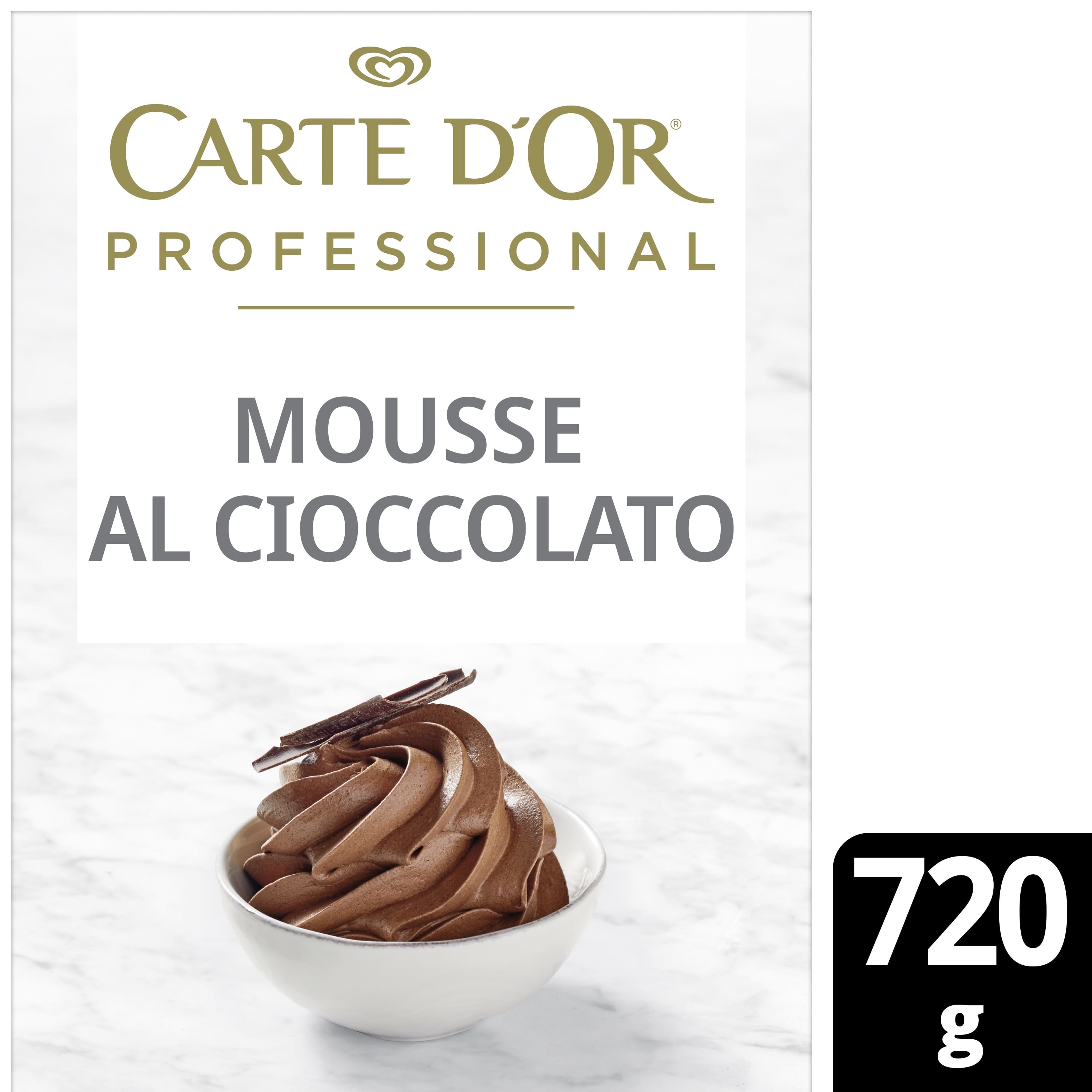 Carte d’Or preparato in polvere per Mousse al Cioccolato 720 Gr - 