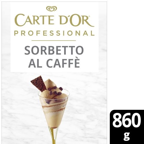 Carte d’Or preparato per Sorbetto al Caffè 860 Gr