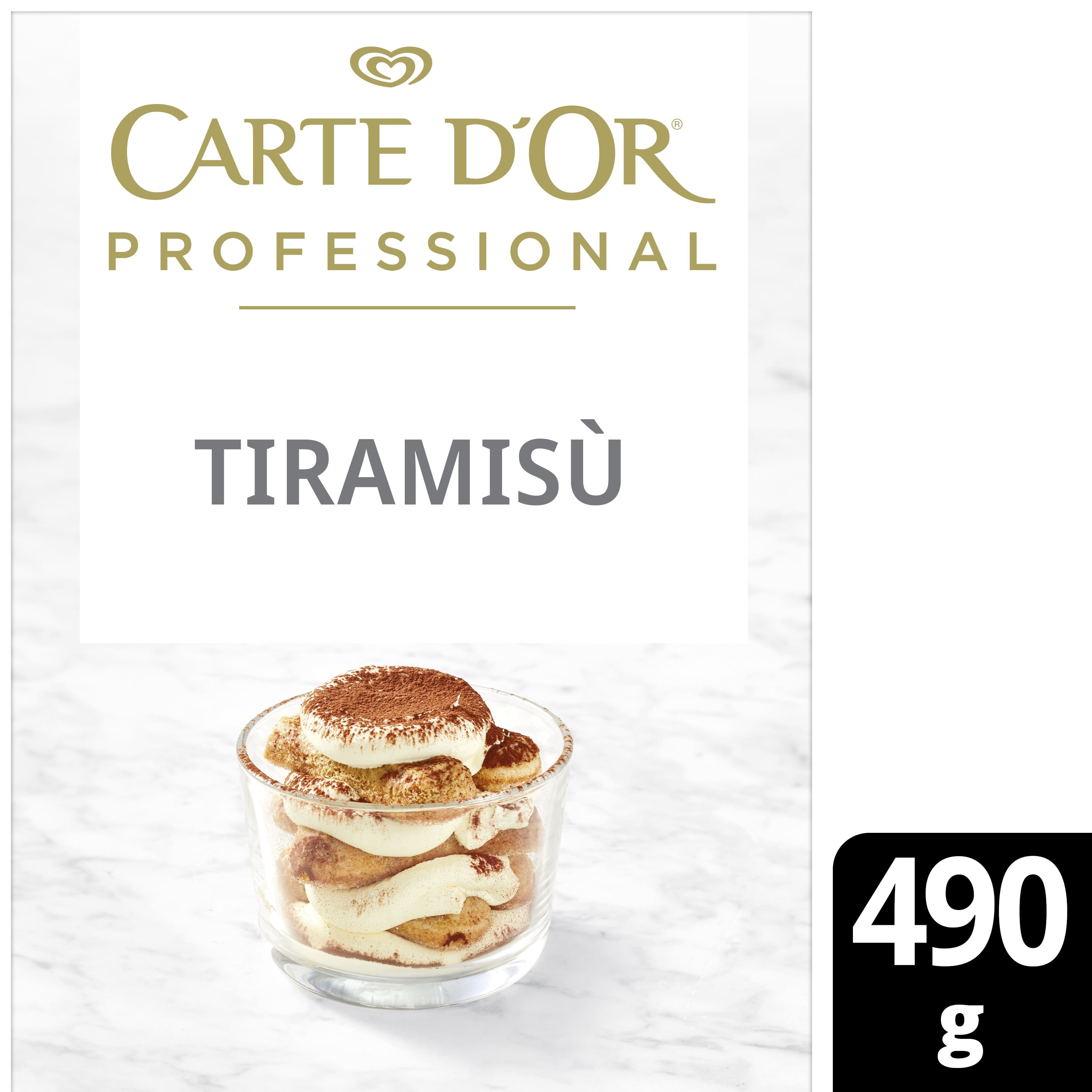 Carte d’Or preparato per Tiramisù 490 Gr - Dessert Carte D'Or: la stessa qualità di sempre, finalmente senza glutine.