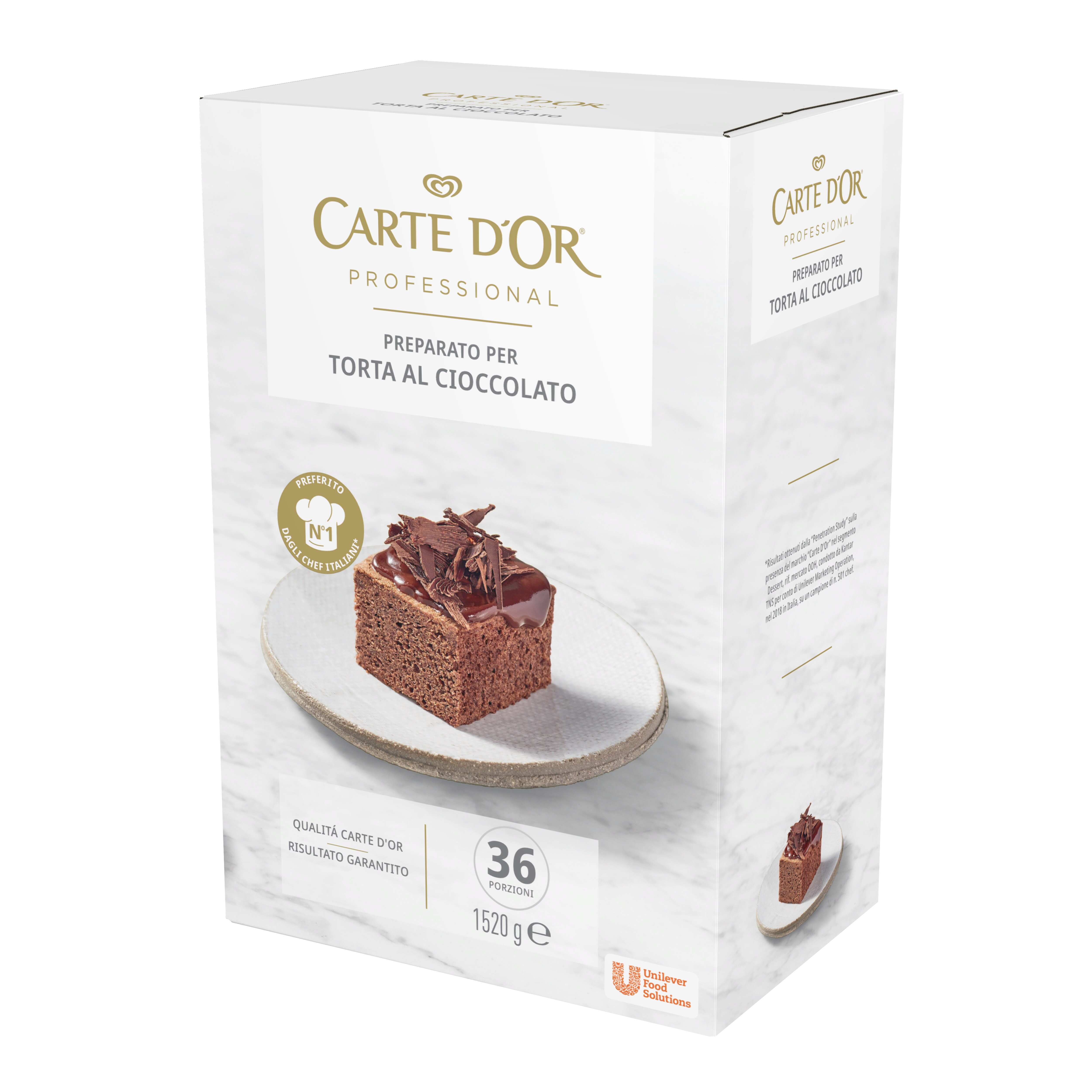 Carte d’Or preparato per Torta al Cioccolato 1,52 Kg
