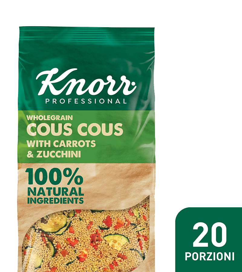 Knorr Cous cous con zucchine e carote