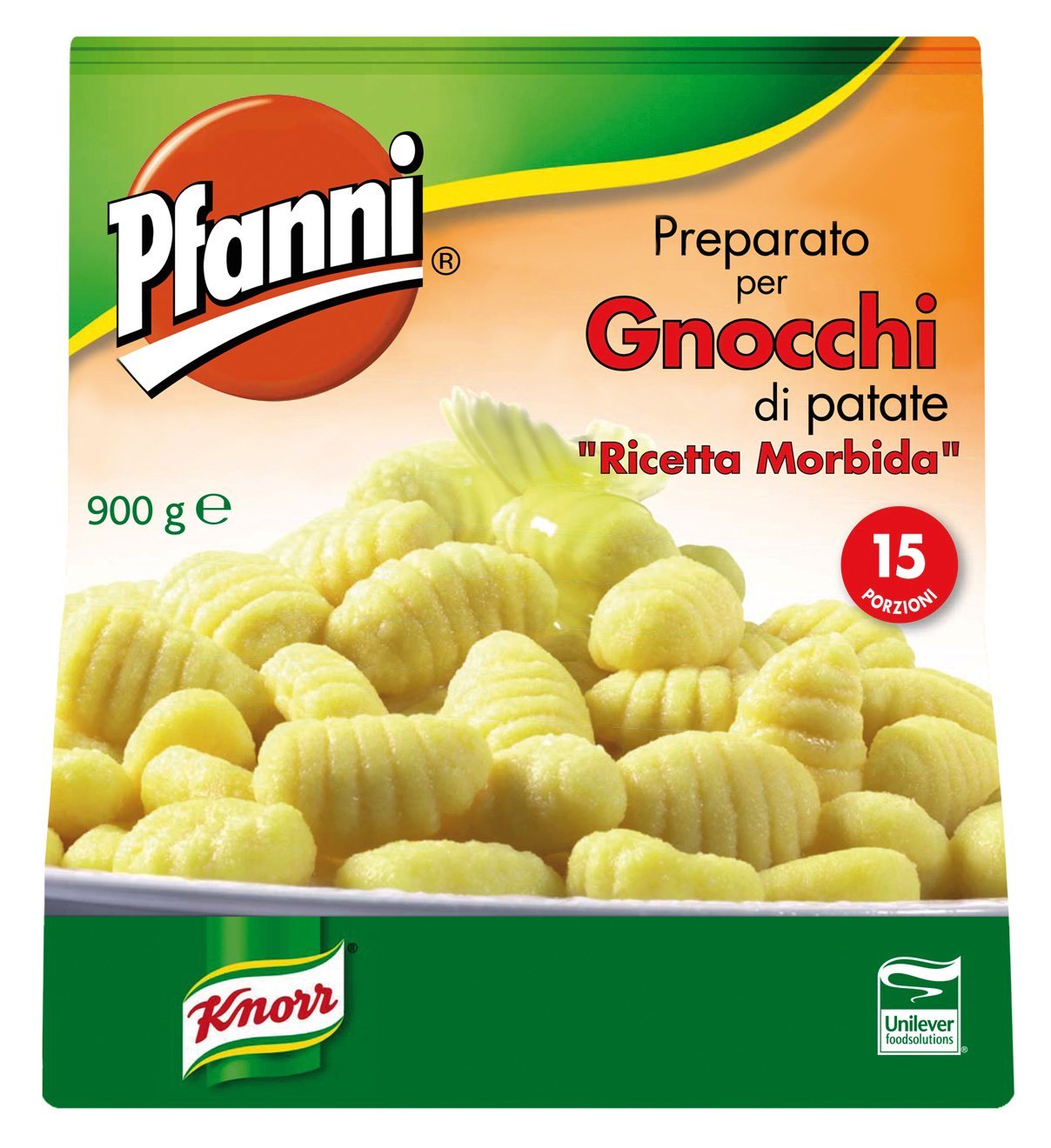 Pfanni Preparato per Gnocchi di patate Ricetta morbida 900 Gr - 