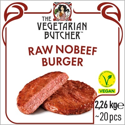 Raw NOBEEF Burger 2,26 kg