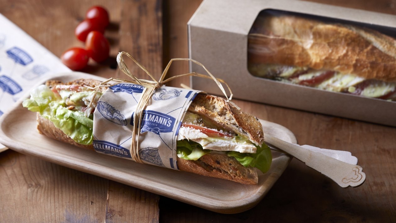 Baguette di pollo arrosto e salsa Caesar – - Ricetta