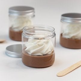 Budino al cioccolato 2.0 con panna take away