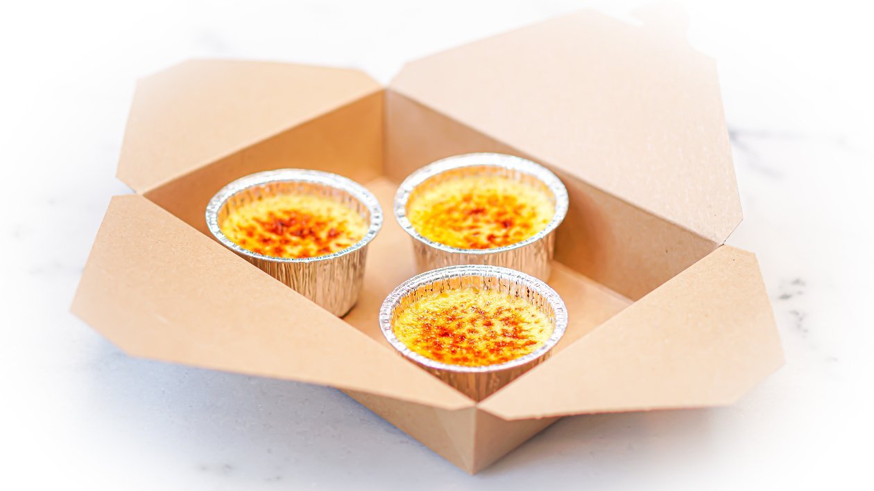 Crema catalana 2.0 take away – - Ricetta