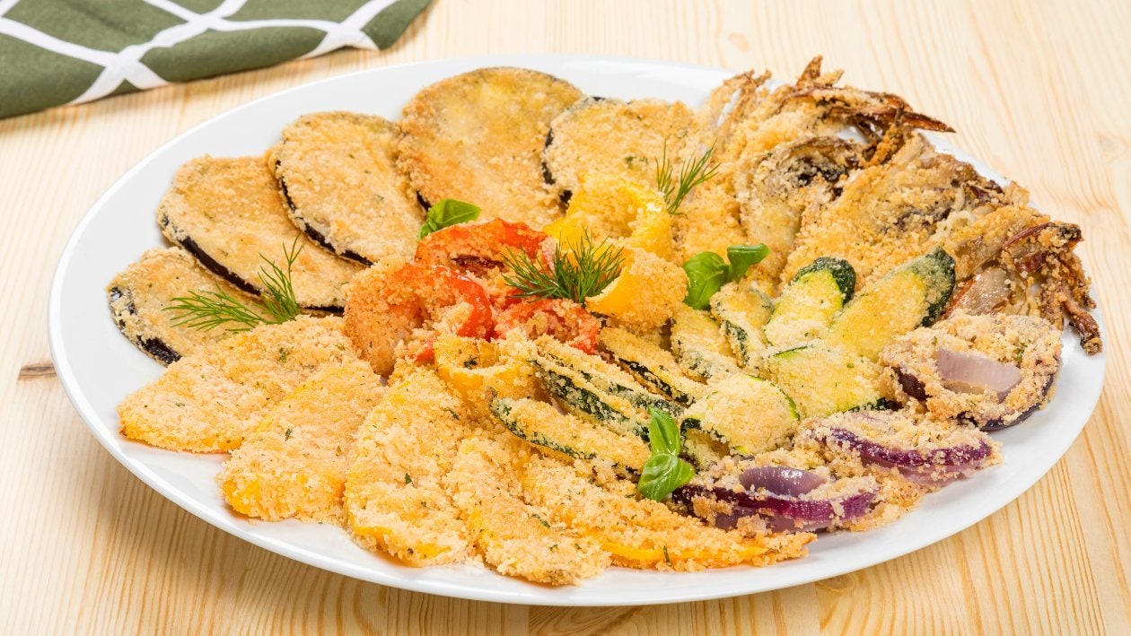 Gran piatto di verdure gratinate – - Ricetta