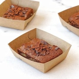 Torta al cioccolato e noci take away Torta al cioccolato e noci take away