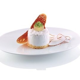 Bavarese al cocco e lime