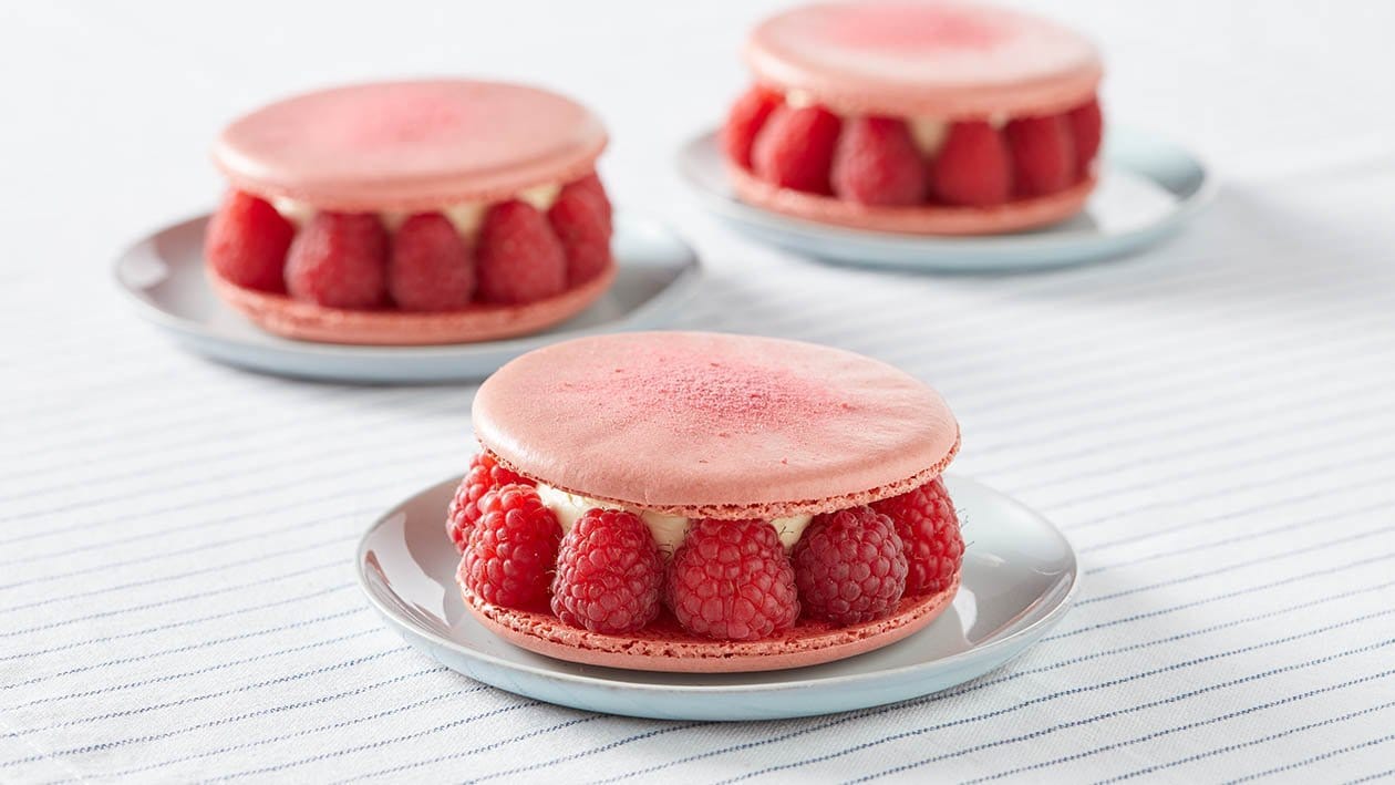 macaron ai lamponi – - Ricetta