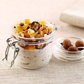 Semifreddo alla ricotta, con pere e cioccolato Semifreddo alla ricotta, con pere e cioccolato