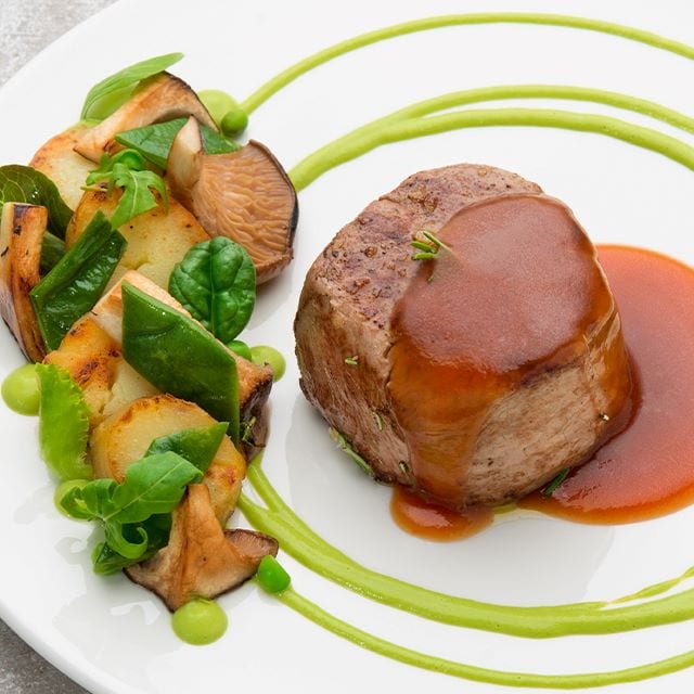 Filetto di manzo in salsa demiglace Filetto di manzo in salsa demiglace