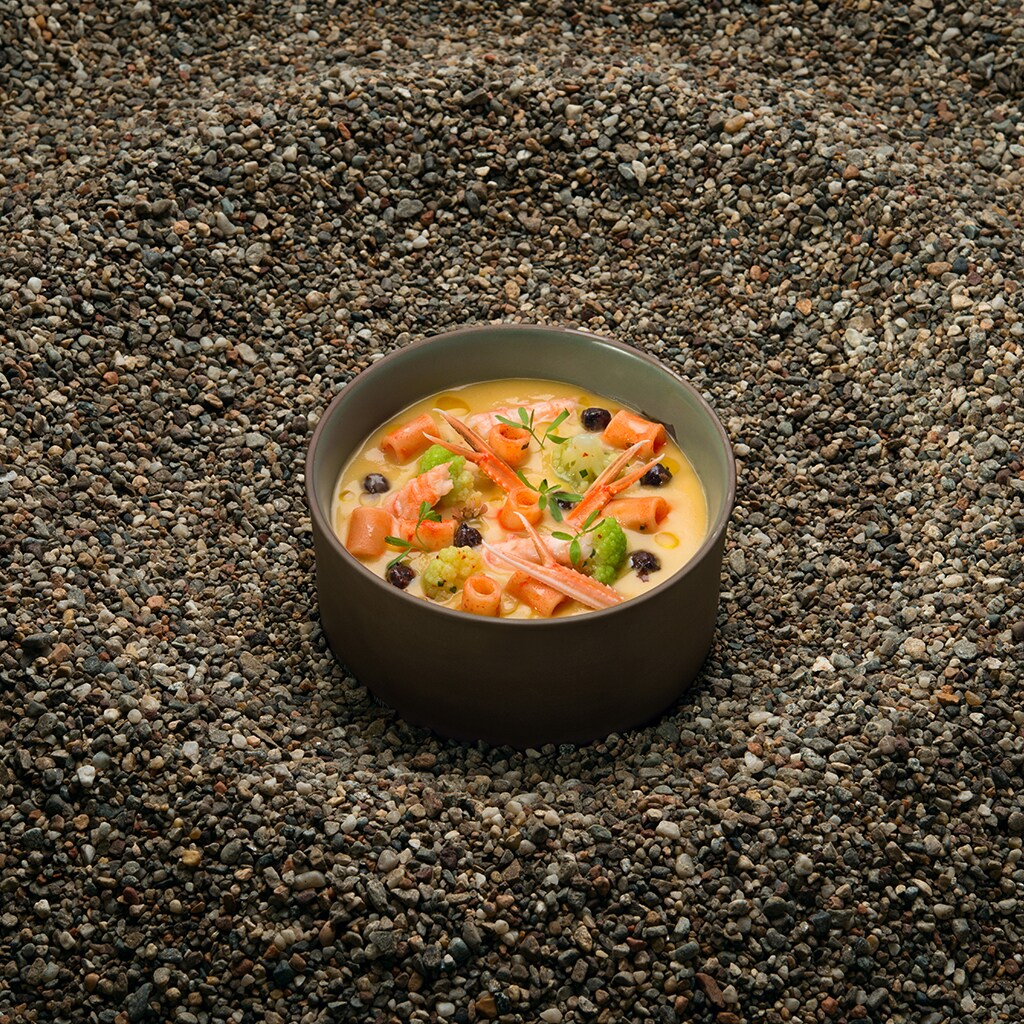 Pasta, ceci e scampi d’estate Pasta, ceci e scampi d’estate