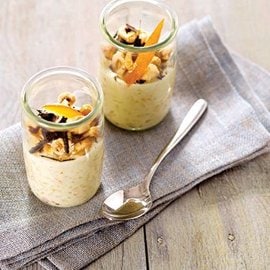 Budino di riso e zenzero Budino di riso e zenzero