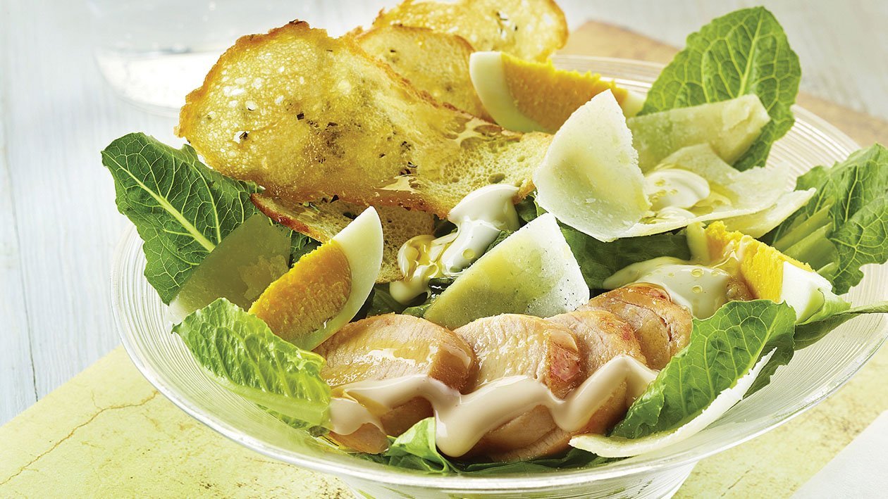 Caesar Salad di pollo – - Ricetta