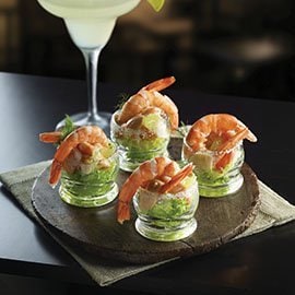 Cocktail di gamberetti al tequila Cocktail di gamberetti al tequila