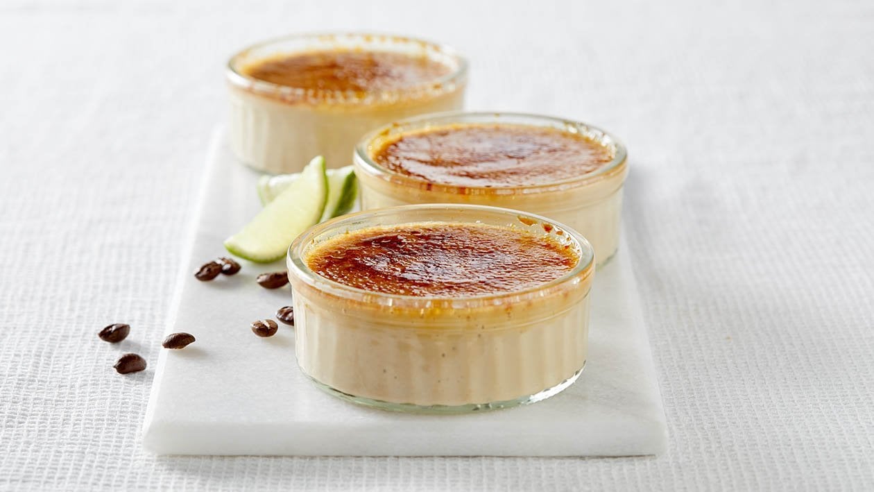 crema Catalana al cioccolato e lime - Ricetta