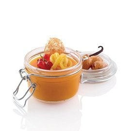 crème caramel mango, castagne e vaniglia crème caramel mango, castagne e vaniglia