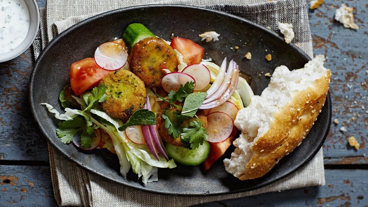 Falafel con coriandolo, menta e aglio – - Ricetta