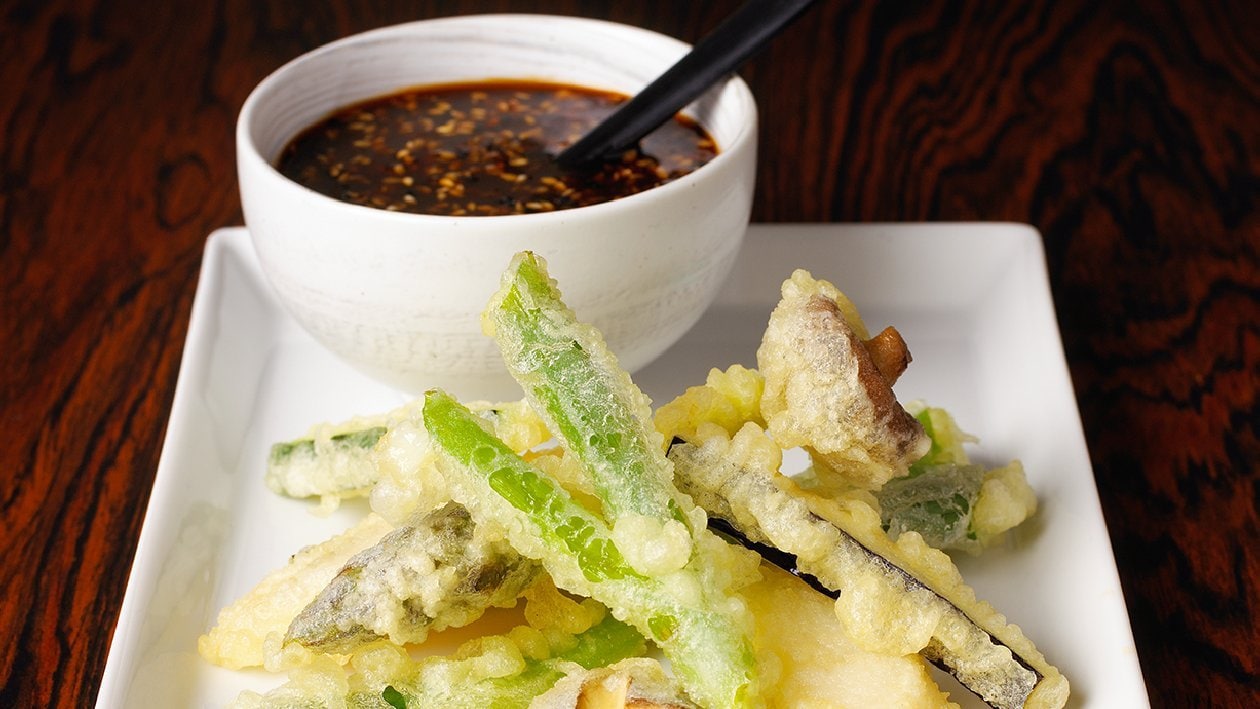 Filetto di sogliola e verdure in tempura – - Ricetta