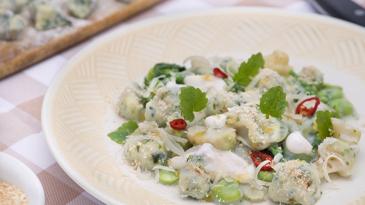 Gnocchi alle ortiche e crema di formaggio – - Ricetta Gnocchi alle ortiche e crema di formaggio – - Ricetta