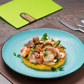 Il risotto alla milanese che voleva diventare una paella Il risotto alla milanese che voleva diventare una paella