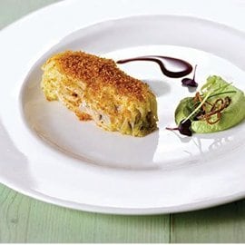 Involtini di cavolo ripieni di tempeh e porri gratinati Involtini di cavolo ripieni di tempeh e porri gratinati