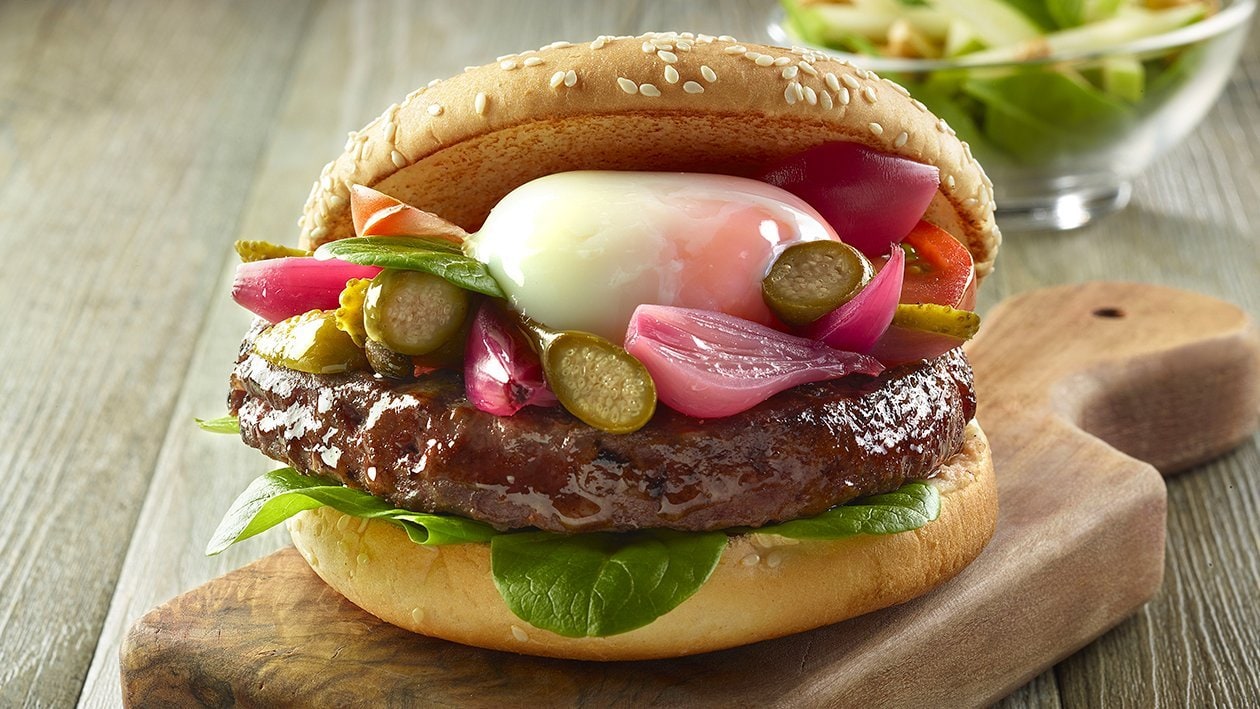 manhattan burger – - Ricetta