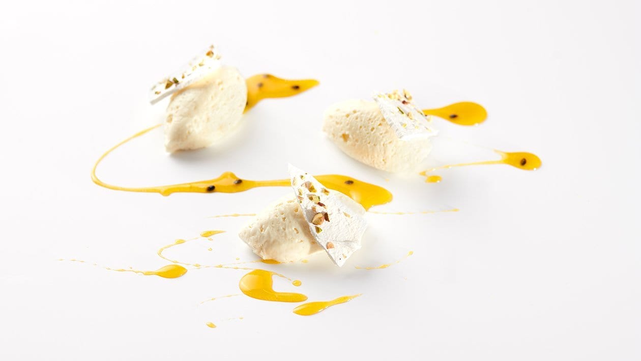 Mousse al cioccolato bianco e passion fruit – - Ricetta