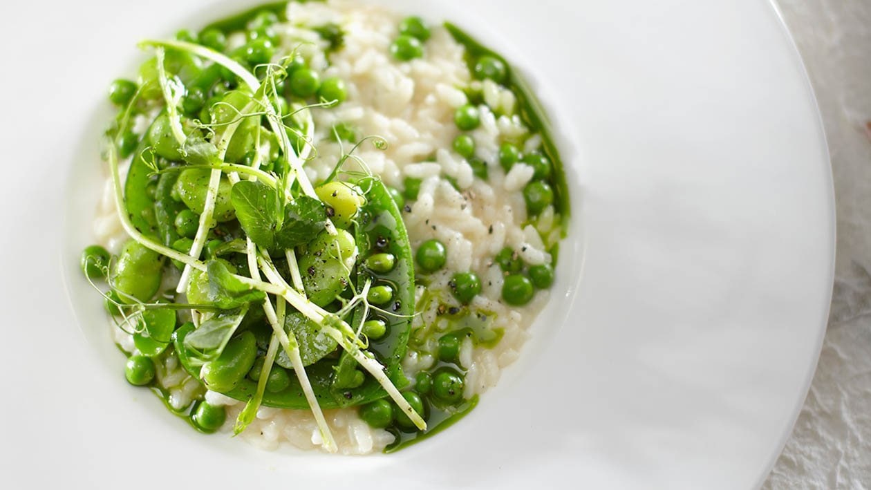 riso con verdure “solo verdi” – - Ricetta
