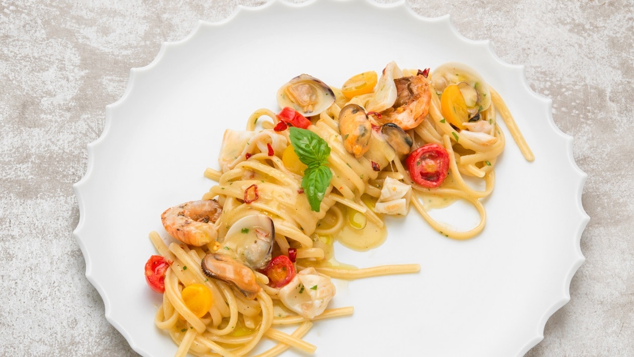 Spaghetti ai frutti di mare – - Ricetta