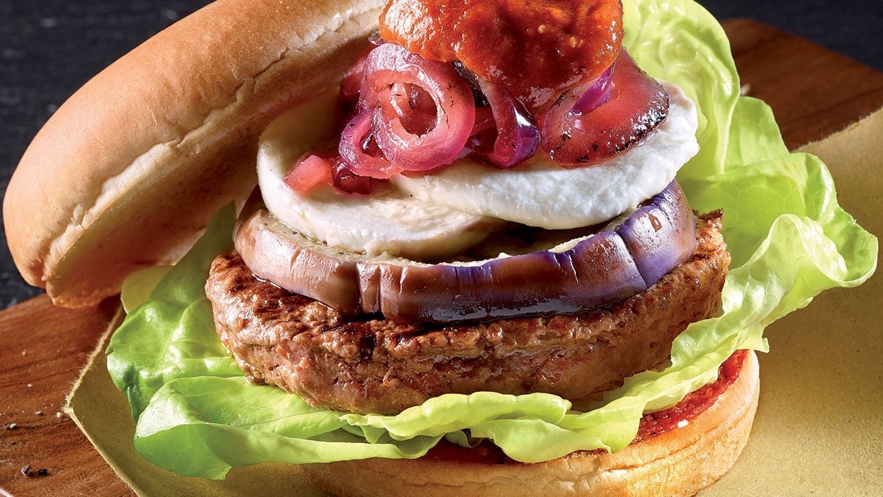 Burger Mediterraneo – - Ricetta Burger Mediterraneo – - Ricetta