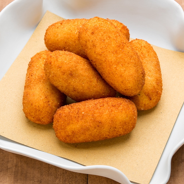 Crocchette di patate con panatura croccante gluten free Crocchette di patate con panatura croccante gluten free