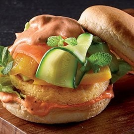 Falafel Burger Falafel Burger