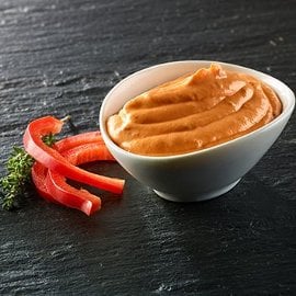 Salsa peperoni caramellati e timo Salsa peperoni caramellati e timo