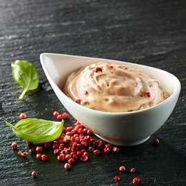 Salsa rosa al basilico Salsa rosa al basilico