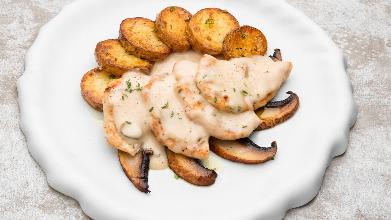 Scaloppine di Pollo ai Funghi – - Ricetta