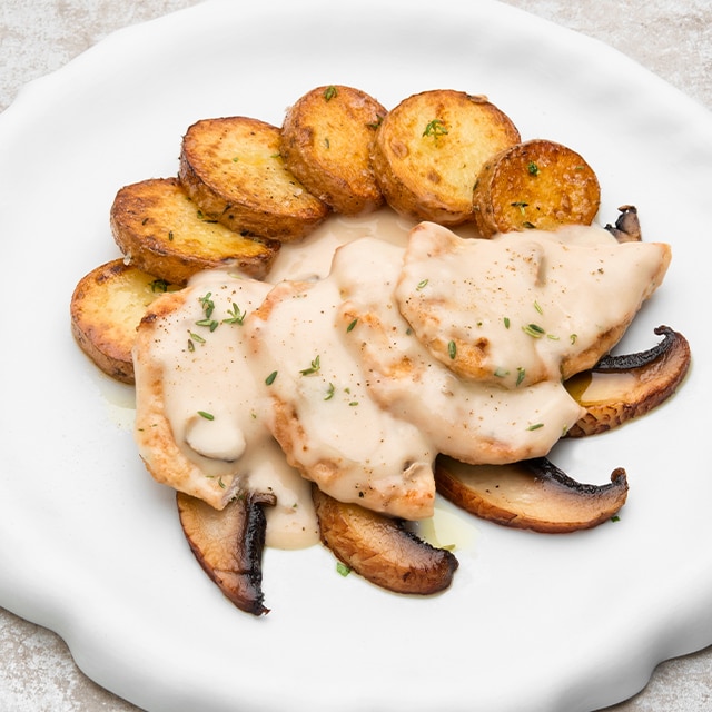 Scaloppine di Pollo ai Funghi Scaloppine di Pollo ai Funghi
