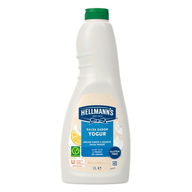 Hellmann's Salsa Yogurt 1L - I Dressing Hellmann’s ti aiutano a creare con facilità insalate sempre nuove e gustose.