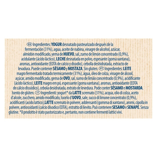 Hellmann's Salsa Yogurt 1L - I Dressing Hellmann’s ti aiutano a creare con facilità insalate sempre nuove e gustose.