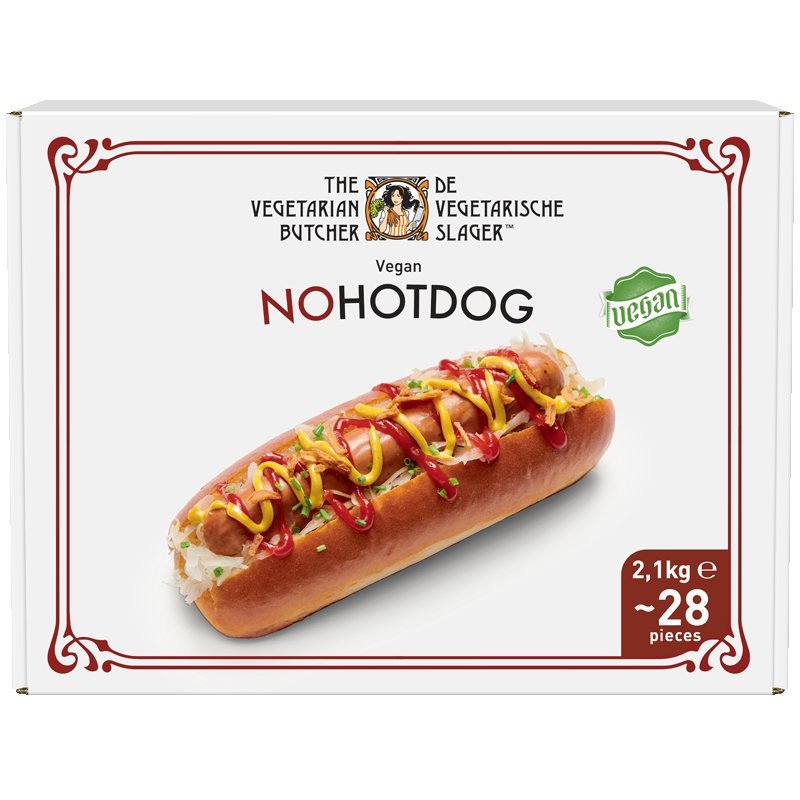 NoHotdog 2,1 kg - “The Vegetarian Butcher mi permette di accontentare i miei ospiti, senza complessità aggiuntive in cucina o durante il servizio.”