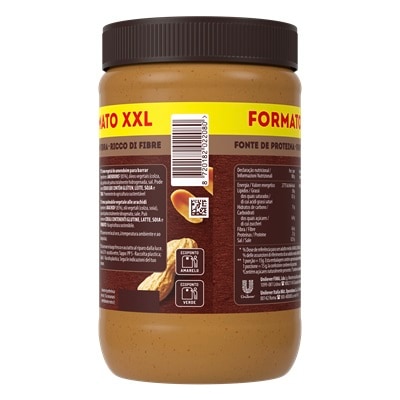 Peanut Butter Calvé 1 Kg - Il Peanut Butter Calvè, ricco di proteine e fonte di fibre, ti permette di personalizzare e arricchire piatti dolci e salati, anche internazionali, con un gusto di tendenza.