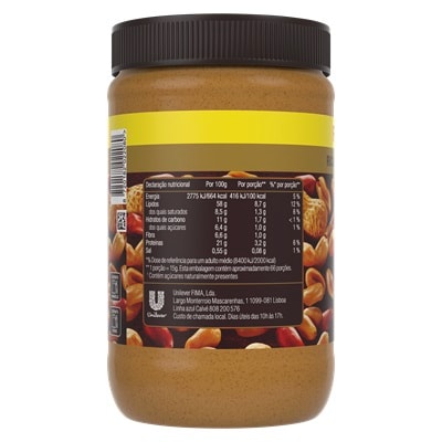 Peanut Butter Calvé 1 Kg - Il Peanut Butter Calvè, ricco di proteine e fonte di fibre, ti permette di personalizzare e arricchire piatti dolci e salati, anche internazionali, con un gusto di tendenza.