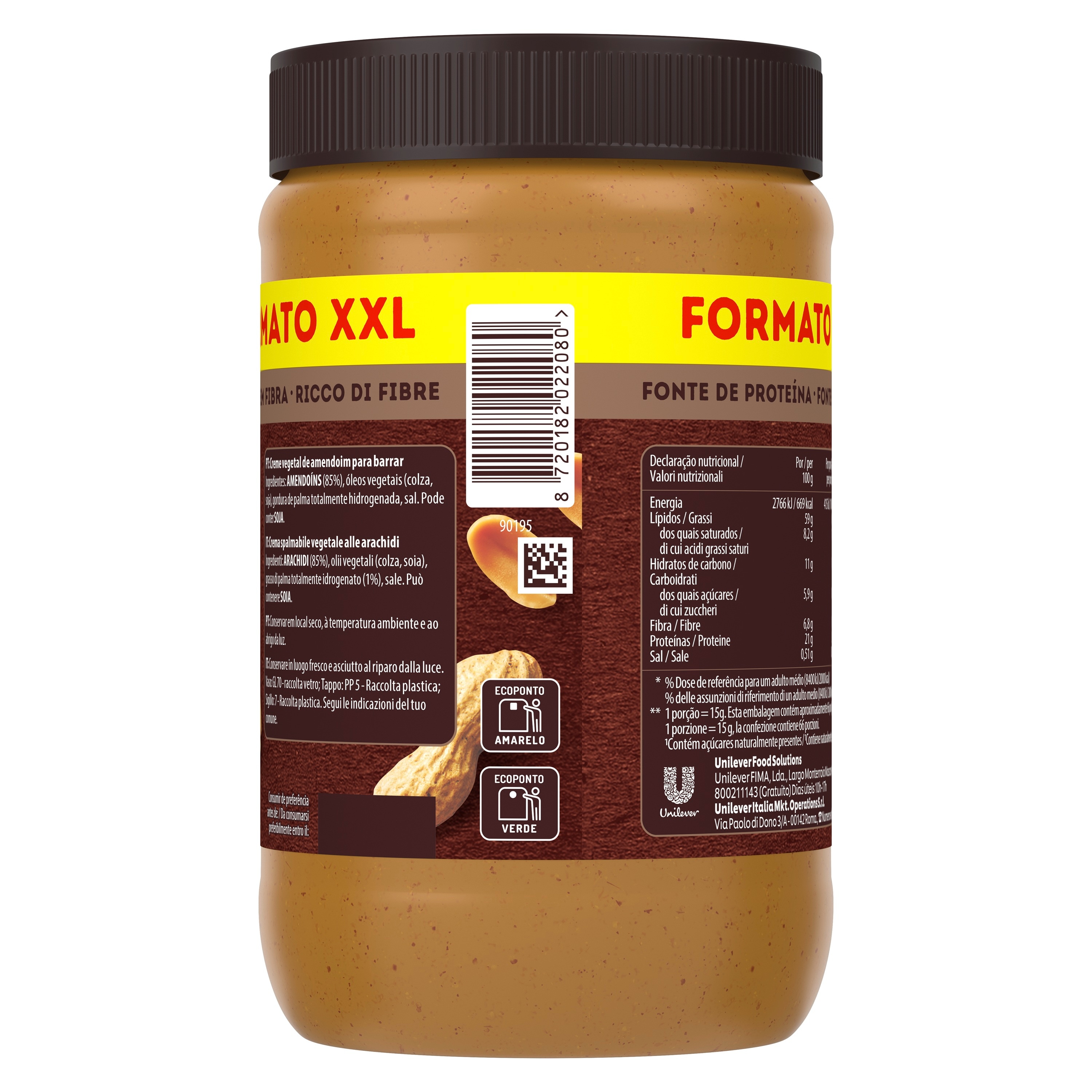 Peanut Butter Calvé - Il Peanut Butter Calvè, ricco di proteine e fonte di fibre, ti permette di personalizzare e arricchire piatti dolci e salati, anche internazionali, con un gusto di tendenza.