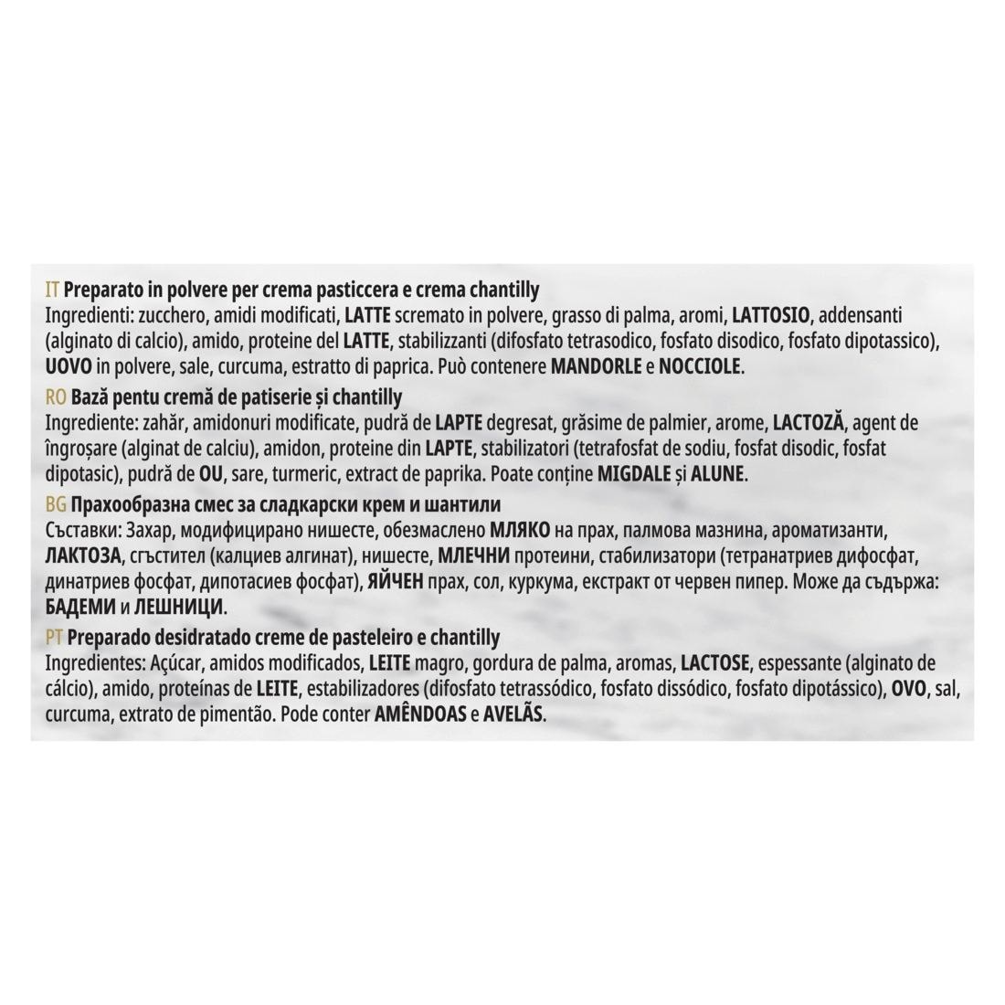 Crema a freddo per Pastry Cream & Chantilly Carte D’Or Professional 2Kg - Ho bisogno di offrire un dolce in linea con le tendenze attuali, sostenibile nei costi e capace di valorizzare l’esperienza dell’ospite