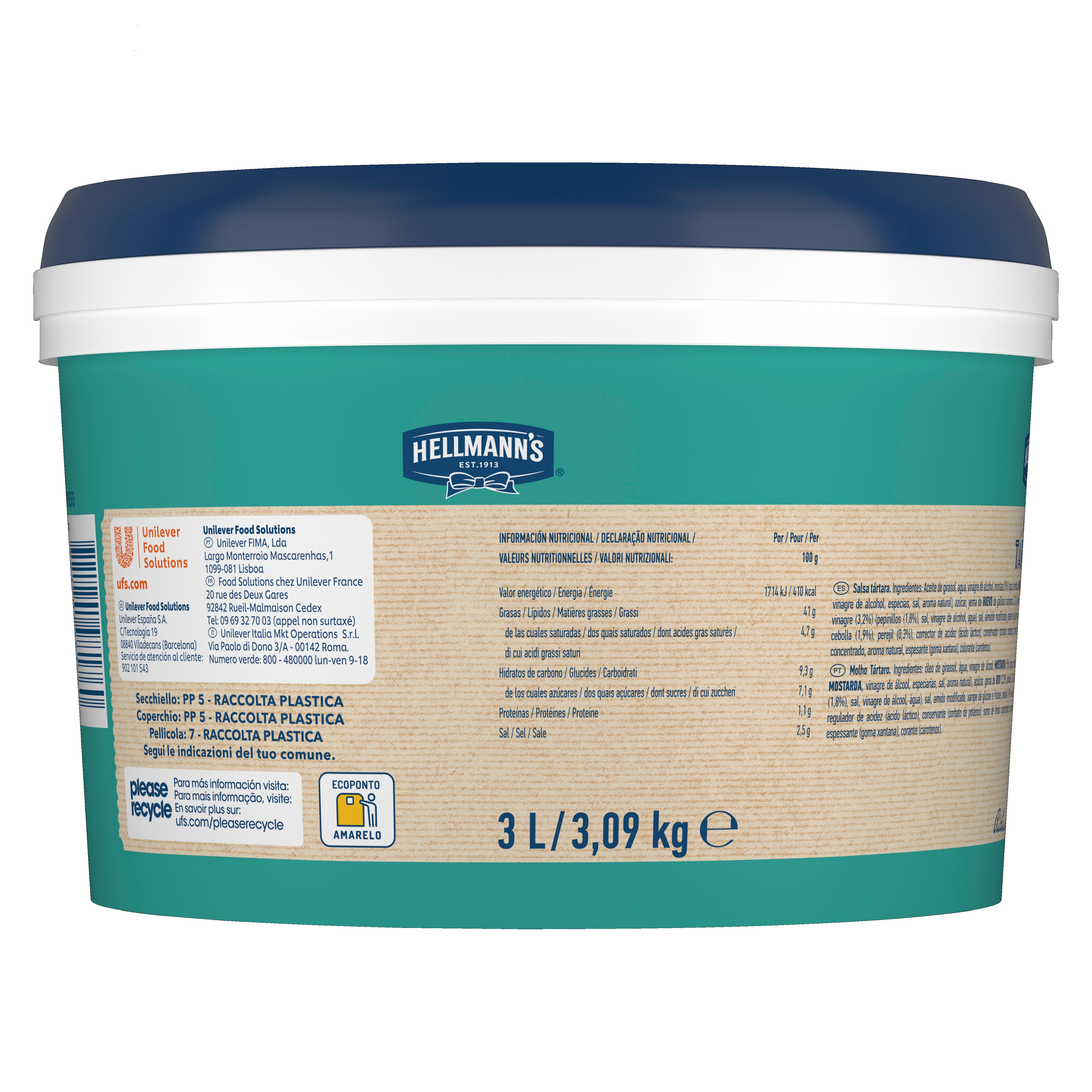 Salsa Tartara Hellmann’s - 