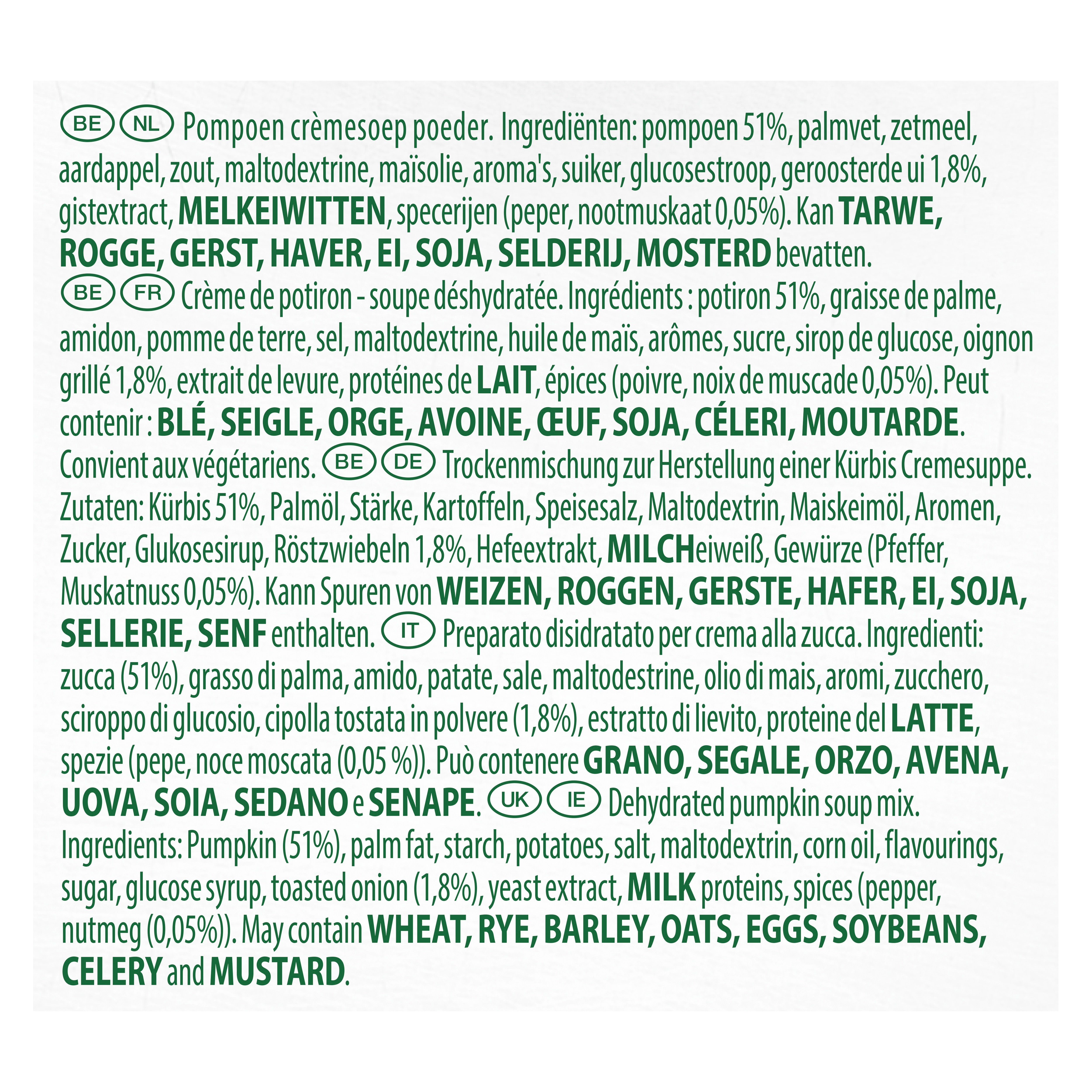 Knorr Professional Crema di Zucca 1,15 Kg - La Crema di Zucca Knorr Professional è una base in crema personalizzabile, dal colore naturale di zucca, che permette di trasformare una semplice base di cucina in un piatto creativo e di valore.
