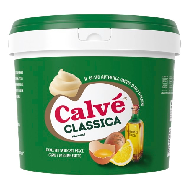 Calvé Maionese Classica - La maionese Classica Calvé, preparata con ingredienti semplici e di qualità e dal gusto irresistibile amato dagli italiani, è perfetta per soddisfare tutte le esigenze culinarie.